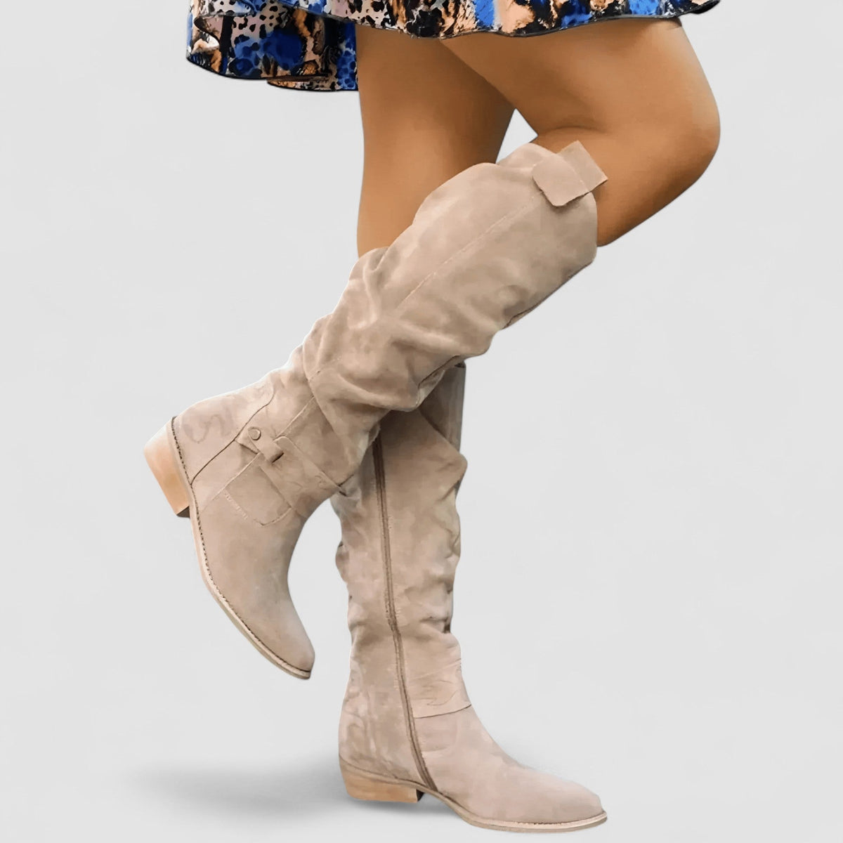 Adeliza | Bottes d'équitation souples montant jusqu'aux genoux