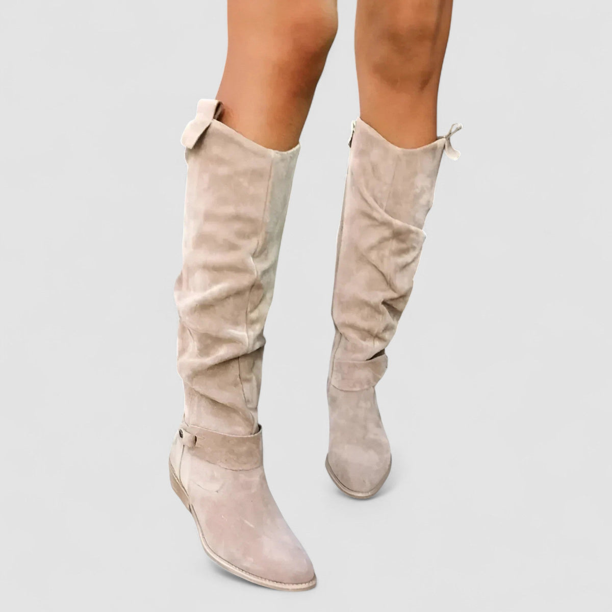Adeliza | Bottes d'équitation souples montant jusqu'aux genoux