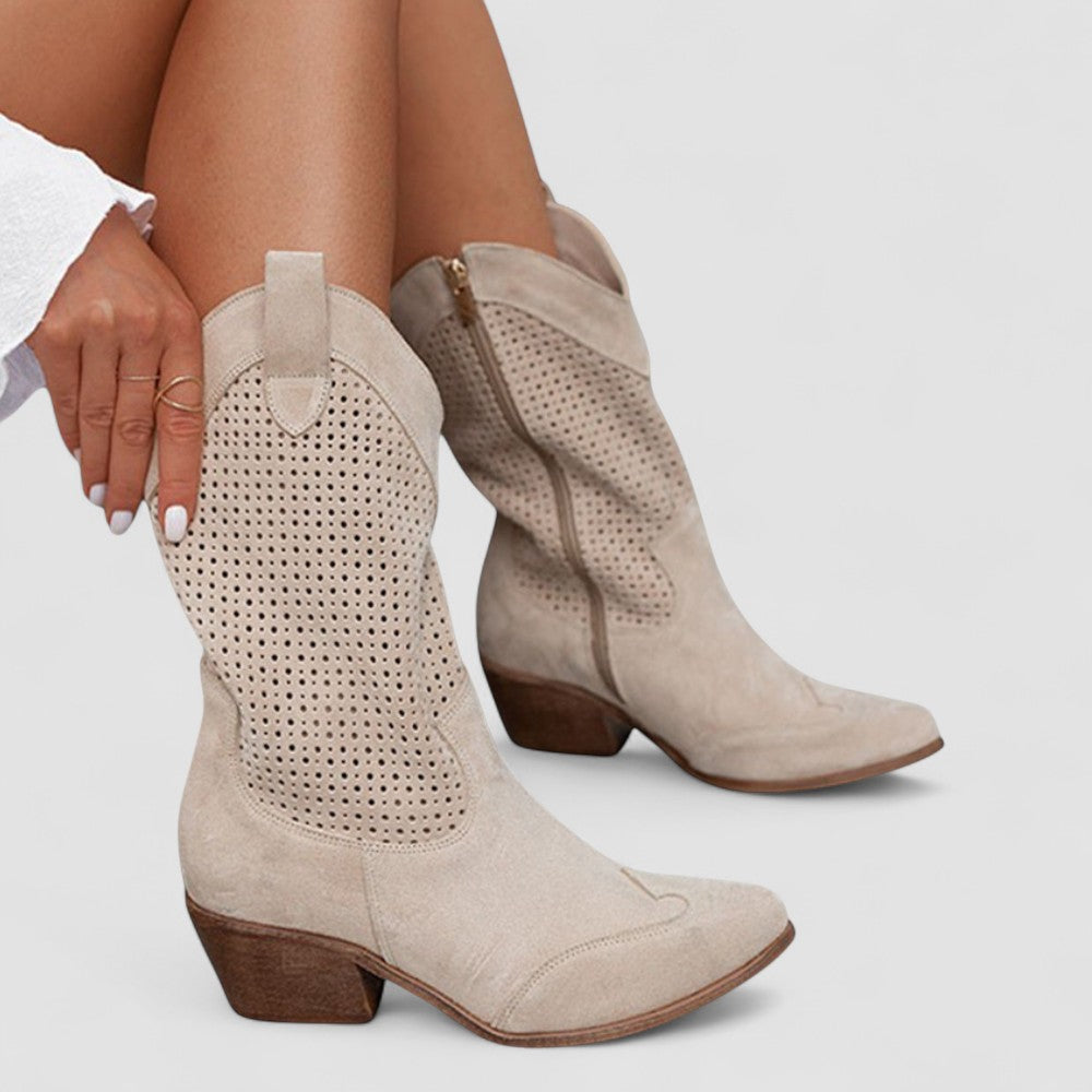 Quinn | Bottes western ajourées