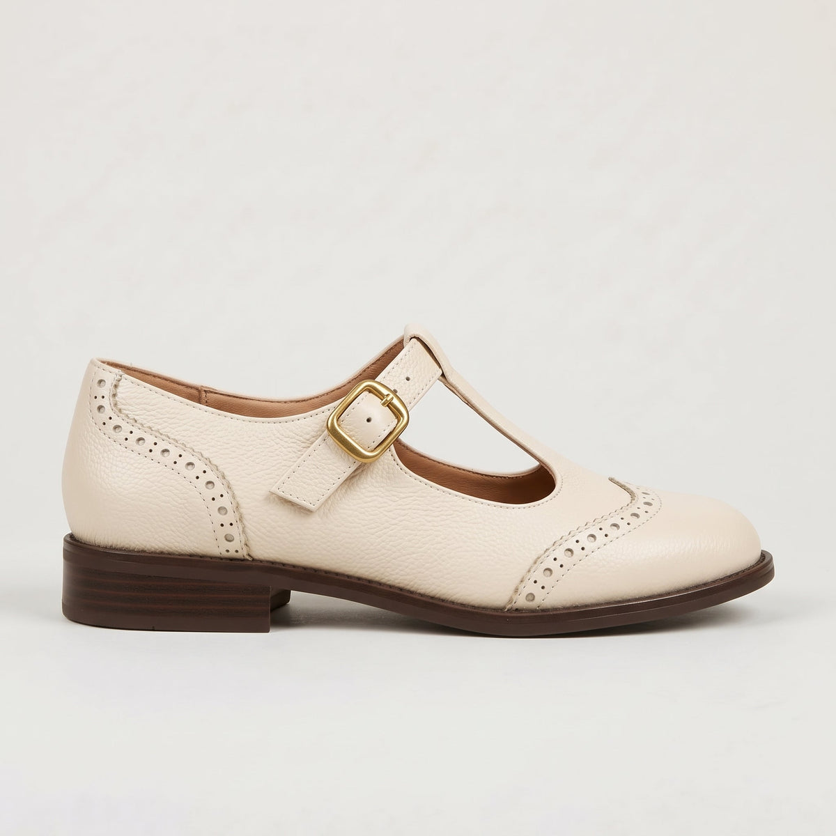 Adèle - Chaussure rétro en cuir