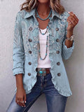 Remedios | Veste Cachemire Vintage à Volants